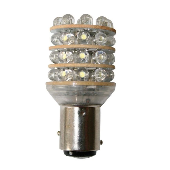 AMPÜL 12V, LED, T25 BAY15D, cool white - 36 LEDs, 15x52,5 ürün görseli 1