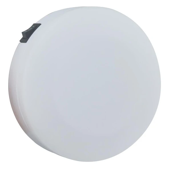 AquaLED Dome Light, red  white, w/3 position switch, 12V/24V DC Multivolt ürün görseli 1