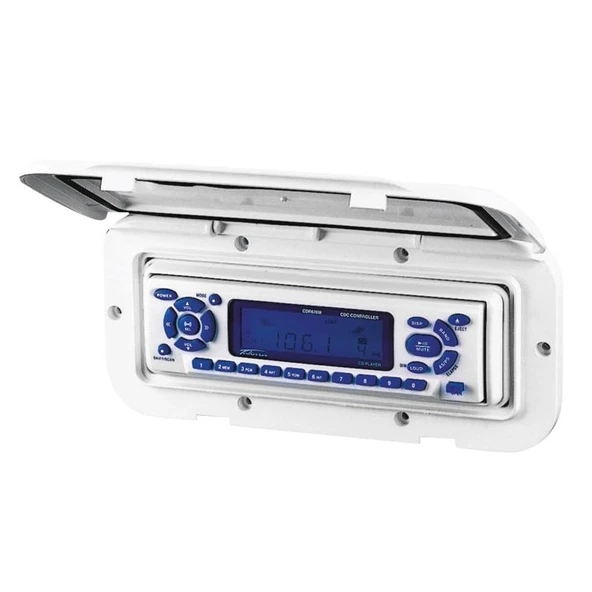 Case Cover f/ Radio/CD, 110x235mm, Smoked Transparent ürün görseli 1