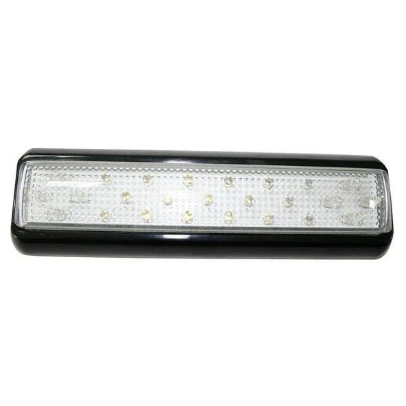 TEPE/ROMÖRK LAMBASI 25 LEDs, 12V24V, SİYAH ürün görseli 1