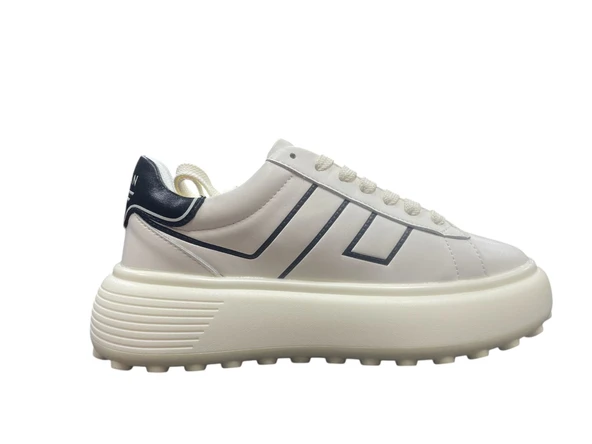 Lufian Julia Kadın Hakiki Deri Sneaker Beyaz 121230040 ürün görseli 1