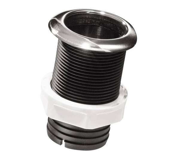 Thru-Hull w/Inox Flange 1 ½",w/Hose Barb Ø45mm, L117mm ürün görseli 1