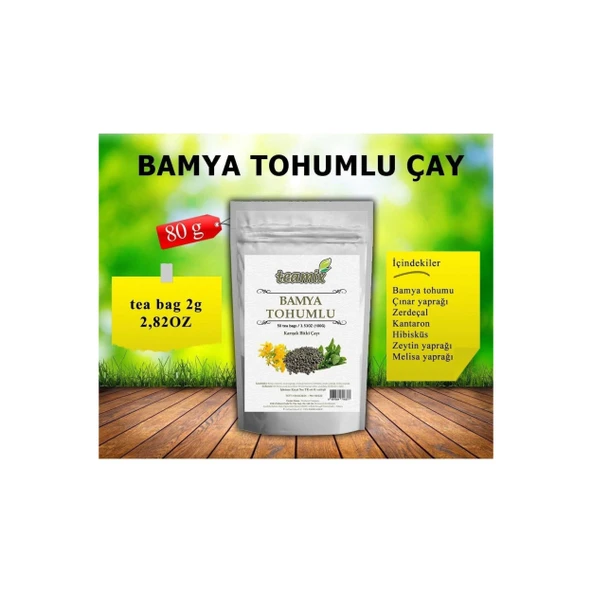 Bamya Tohumu Bitki Çayı 80 gr ürün görseli 1