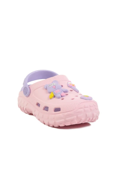 Pembe Kız Çocuk Sabo Terlik - Resim 3