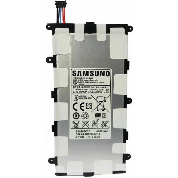Samsung Tab 2 7.0 P3100 P3110 P6200 Pil Batarya Sp4960C3B ürün görseli 1