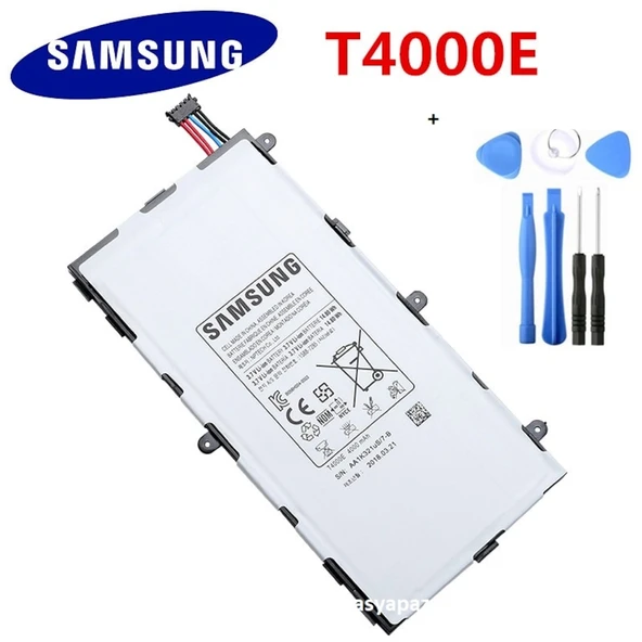 Galaxy Tab 3 7.0 T210 T211 T4000E Batarya Pil + Tamir Seti ürün görseli 1