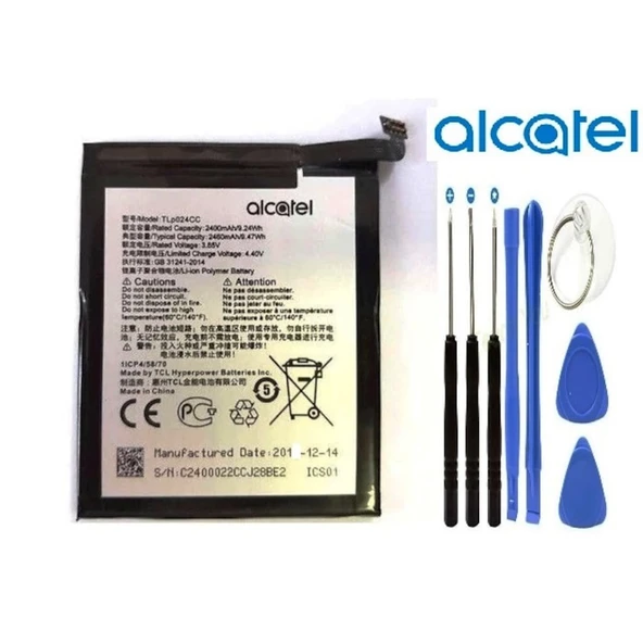 Alcatel Shine Lite 5080X Pil Batarya Ve Tamir Seti Tlp024Cc ürün görseli 1