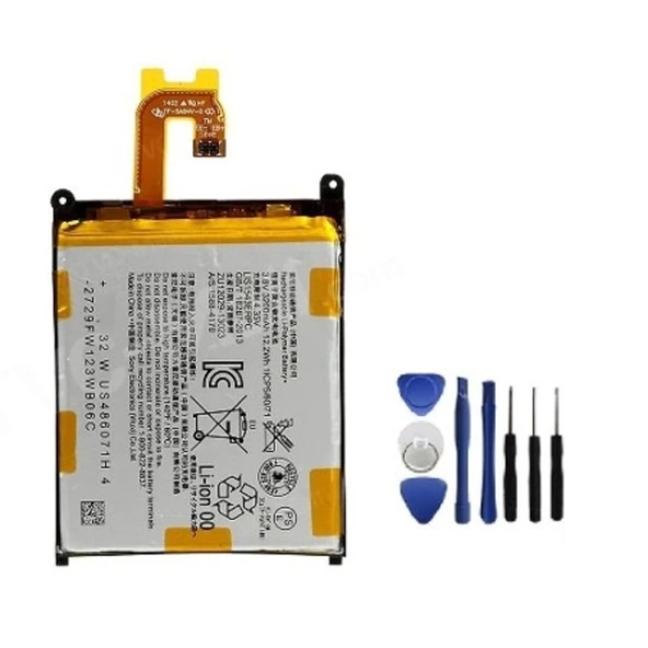 Sony Xperia Z2 Pil Batarya ve Tamir Seti Lıs1543Erpc ürün görseli 1