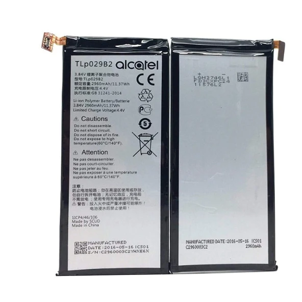 Vodafone Smart Ultra 6/7 Ot-5095 Pil Batarya Tlp029B2 2960 Mah ürün görseli 1