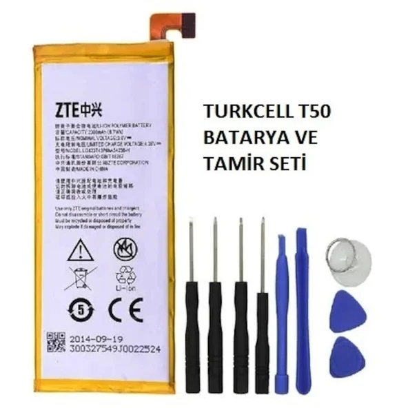 Turkcell T50 Pil Batarya ve Tamir Seti ürün görseli 1