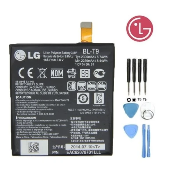 Lg Google Nexus 5 D820 D821 Pil Batarya ve Tamir Seti Bl-T9 ürün görseli 1