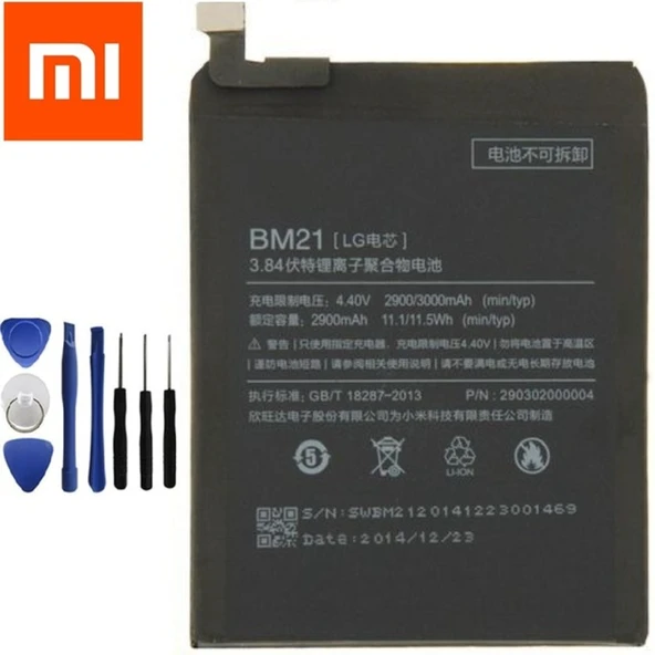 Xiaomi Mi Note 1 Pil Batarya Bm21 ve Tamir Seti ürün görseli 1