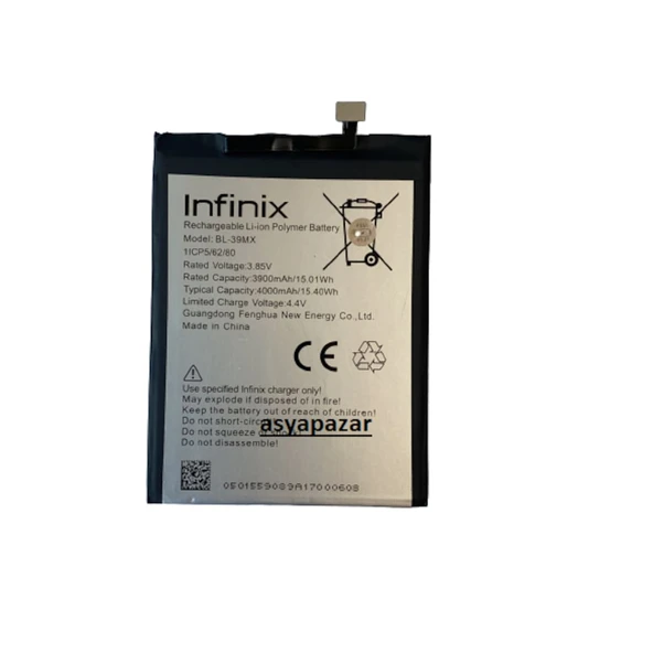Infinix S5 Pro X660 Pil Batarya Bl-39Mx İnfilix Pil Batarya ürün görseli 1