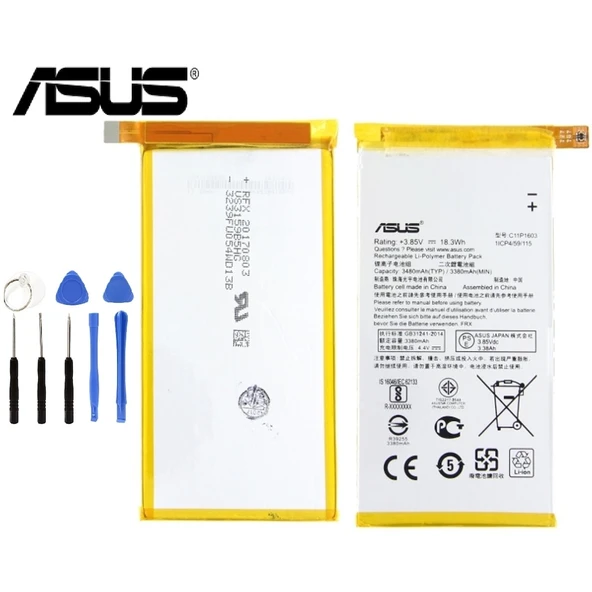Asus Zenfone Deluxe Zs570Kl Pil Batarya ve Tamir Seti C11P1603 ürün görseli 1