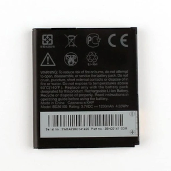 Htc Desire Hd Pil Batarya Bd26100 - Resim 2
