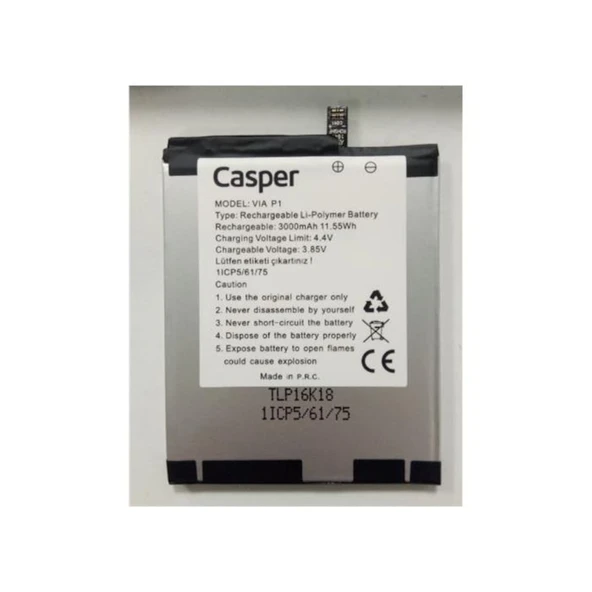 Casper Via P1 Batarya. Pil ürün görseli 1