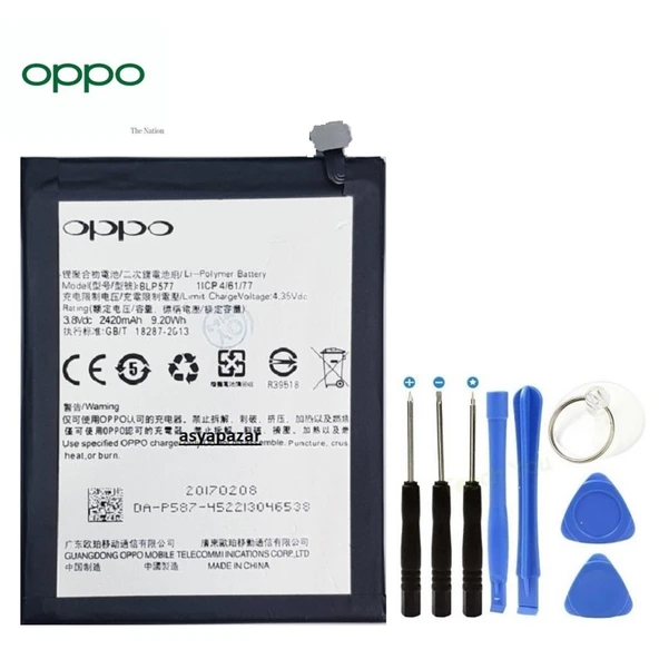 Oppo R3 R7007 Pil Batarya Blp577 ve Tamir Seti ürün görseli 1