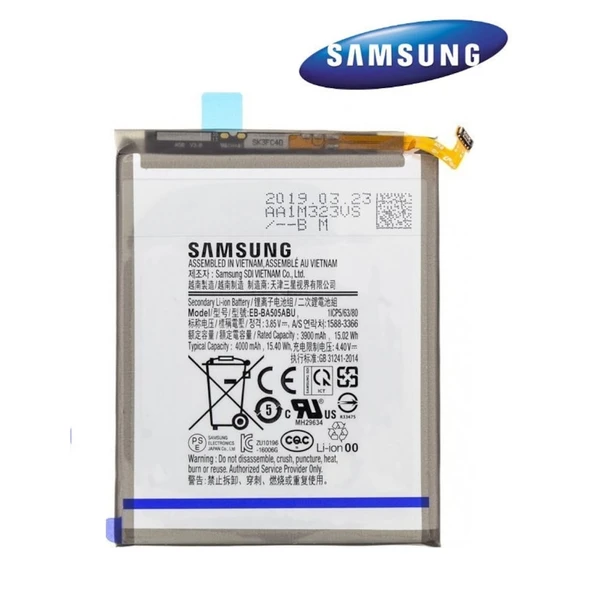 Samsung A20 Pil Batarya Eb-Ba505Abu Servis ürün görseli 1