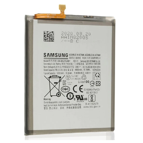Samsung A31 Sm-A315 Pil Batarya Eb-Ba315Aby 4860 Mah ürün görseli 1