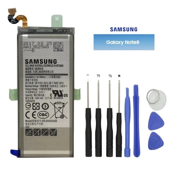 Samsung Note 8 Pil Batarya Eb-Bn950Abe ve Tamir Seti ürün görseli 1