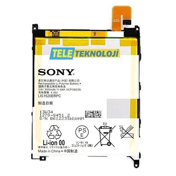 Sony Z Ultra Pil Batarya ürün görseli 1
