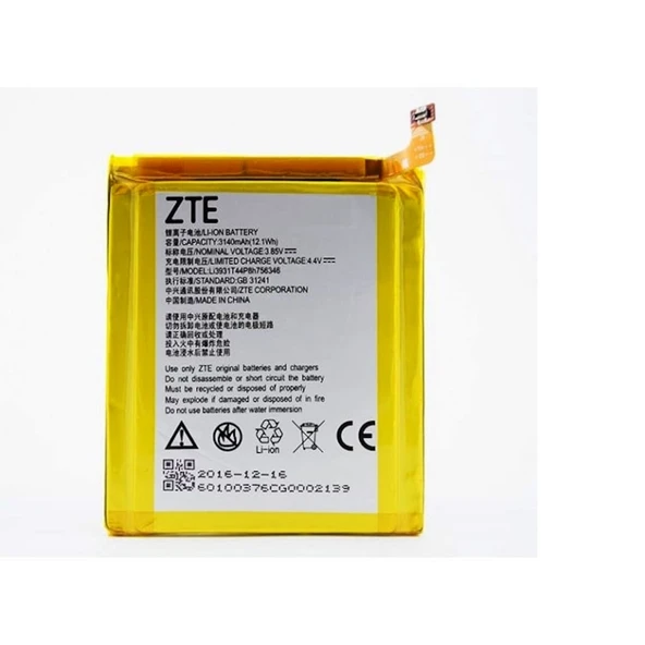 Zte Blade V8 Pro Z978 Li3931T44P8H756346 Batarya Pil ürün görseli 1