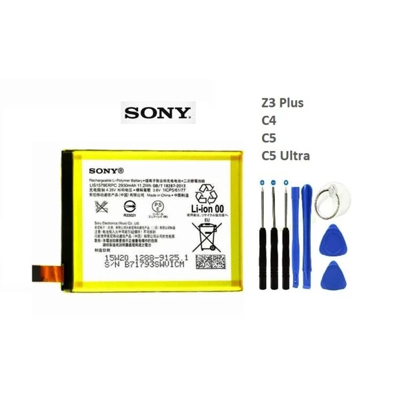 Sony Xperia Z3+Plus Z4 C5 Lıs1579Erpc Batarya Pil ve Tamir Seti ürün görseli 1