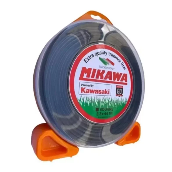 PTTAVM: MİKAWA MİSİNA 3.3mm x 44mt 4 KÖŞE SİYAH