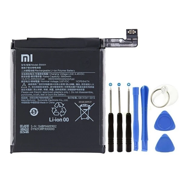 Xiaomi Mi 9 Pro 5G Pil Batarya BM4H ve Tamir Set ürün görseli 1