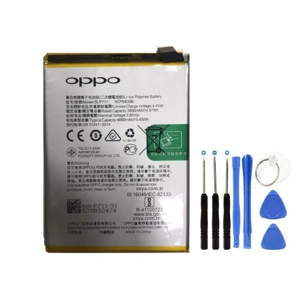 Oppo A1K Batarya Pil  ve Tamir Seti ürün görseli 1