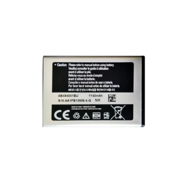 Samsung İ450-İ458 Pil Batarya Orjinal AB494051BU NK ürün görseli 1