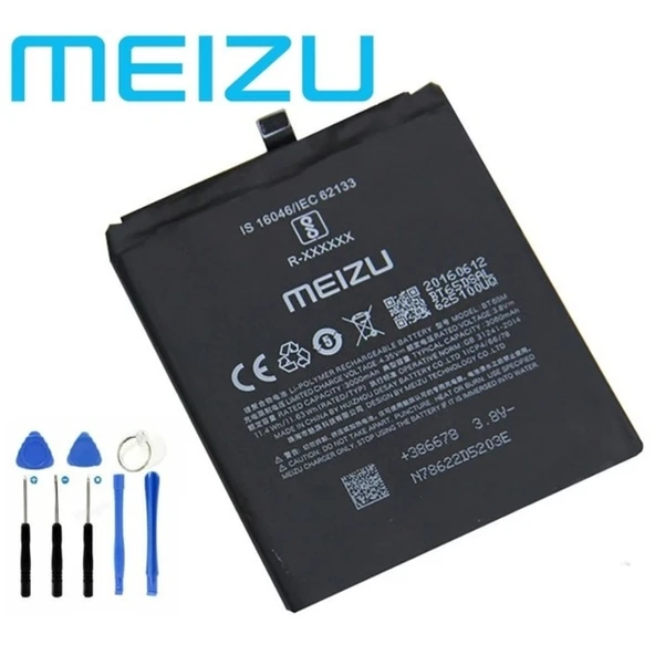 Meizu Mx6 Pil Batarya Bt65m Ve Tamir Seti ürün görseli 1