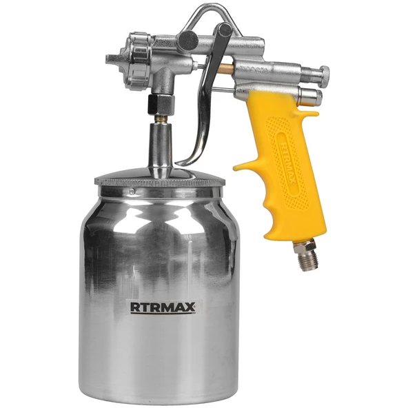Rtrmax  Boya Tabancası Alttan Depo 1000ml-1,8mm ürün görseli 1