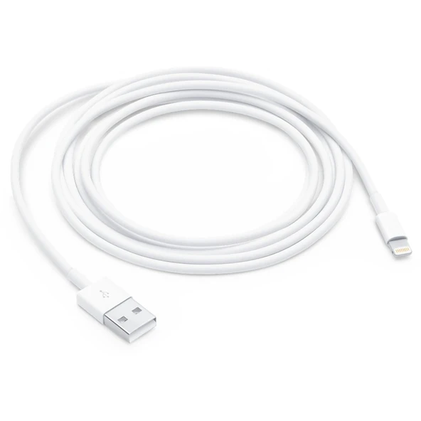 Apple Uyumlu MD819ZM/A Lightning USB Şarj Kablosu 2 M ürün görseli 1