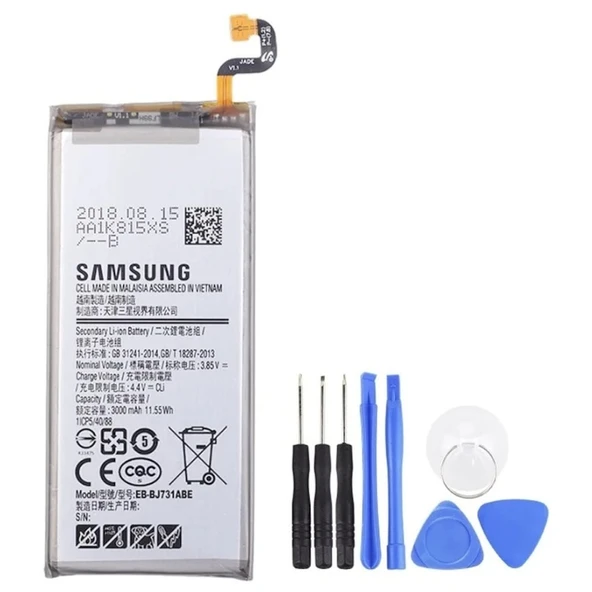 Samsung Uyumlu J7 Plus Pil Batarya Eb-bj731abe 3000 Mah+ Tamir Seti ürün görseli 1