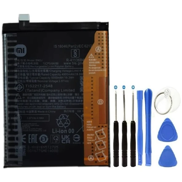 Xiaomi Mi 12t Pro Pil Batarya Bn5j 5000 Mah+tamir Seti ürün görseli 1