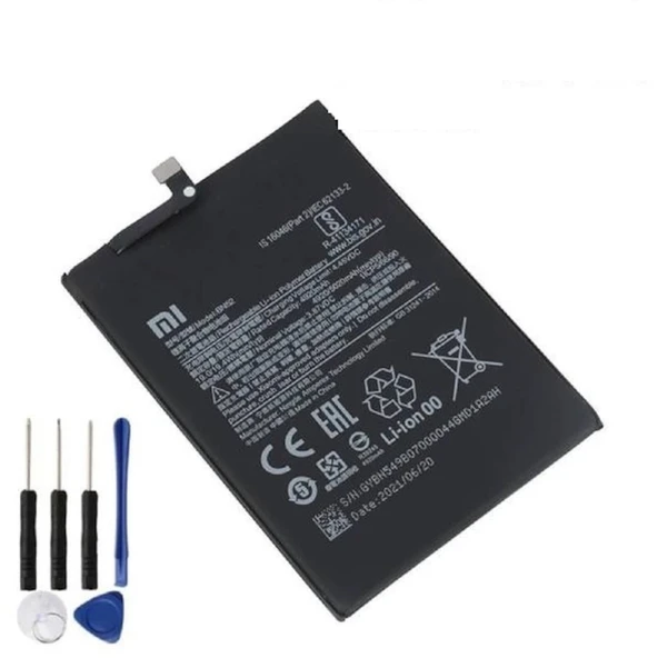 Xiaomi Redmi Note 9 Pro Pil Batarya Bn52 + Tamir Set ürün görseli 1