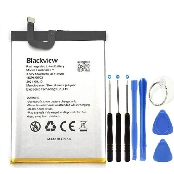Blackwiew A70 Pro Pil Batarya Li486690jly 5380 Mah+tamir Set ürün görseli 1