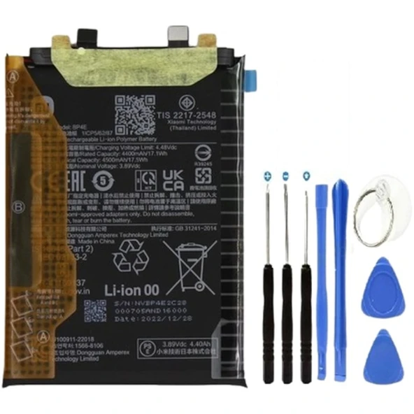 Xioami Mi 13 Lite Pil Batarya Bp4e+tamir Seti ürün görseli 1