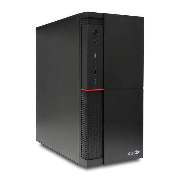 Quadro Solid DHA- 41825 Ci3 4130 3.4Ghz 8gb 256gb SSD ONB VGA Freedos Masaüstü Bilgisayar -DVD YOK- ürün görseli 1
