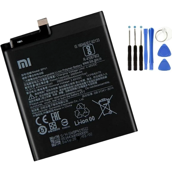 Xiaomi Mi 9t Batarya Pil + Tamir Seti Bp41 ürün görseli 1
