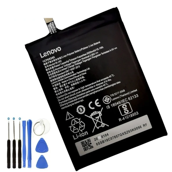 Lenovo Vibe P2 Pil Batarya + Tamir Seti P2c72 Bl262 ürün görseli 1