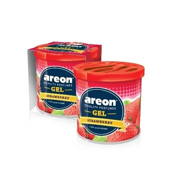 GEL (JEL) CAN STRAWBERRY Büyük Boy Oto Araç Bardaklık Kokusu ürün görseli 1