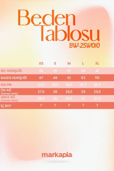 Kadın Yüksek Bel Püsküllü Paça Jean Şort - Resim 4