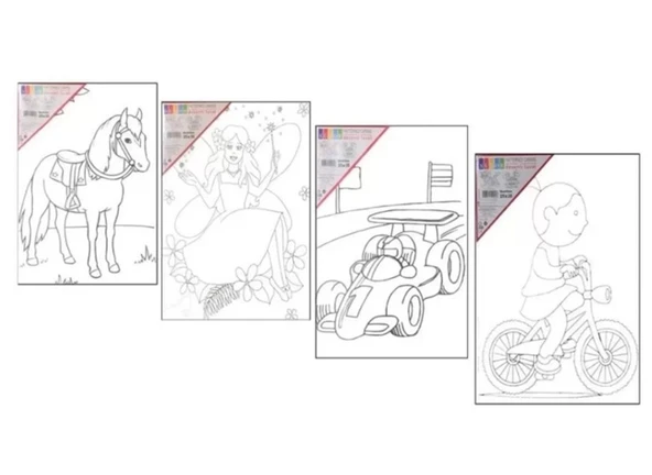 Südor My Dido Desenli Tuval 25X35cm - 1 adet Karışık ürün görseli 1