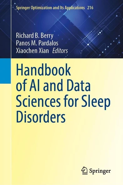 Handbook of Ai and Data Sciences for Sleep Disorders Berry Pardalos ürün görseli 1