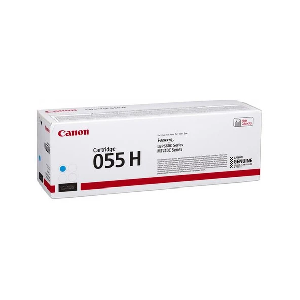 Canon Crg-055H Cyan Toner K. 3019C002 ürün görseli 1