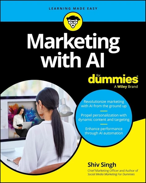 Marketing with AI For Dummies Shiv Singh ürün görseli 1