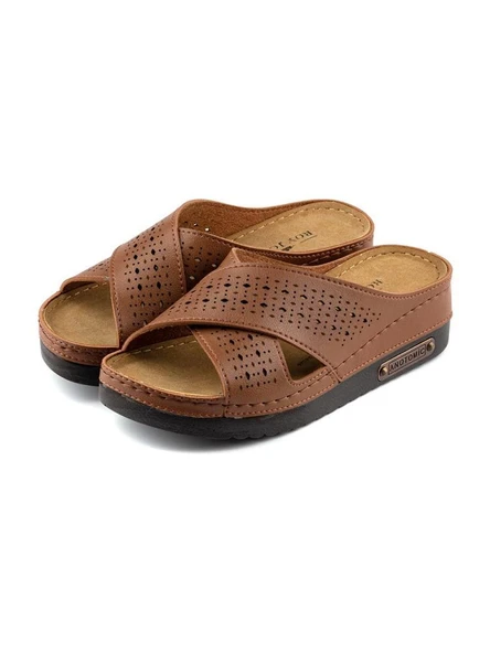 ROY JONES 3025 TABA COMFORT CASUAL ANATOMİK GÜNLÜK RAHAT TERLİK ürün görseli 1