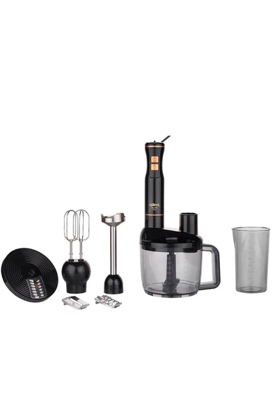 Stilevs Kendo Pro El Blender Seti Siyah&bakır ürün görseli 1